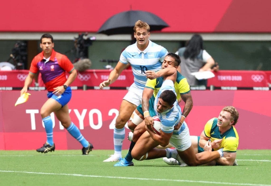 Triunfazo de Los Pumas 7 en el debut ante Australia | Los Pumas, Australia, Argentina