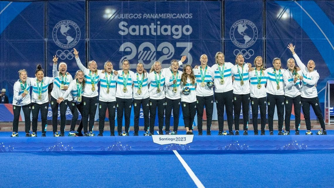 Argentina cerró su participación en Santiago 2023 con 75 medallas