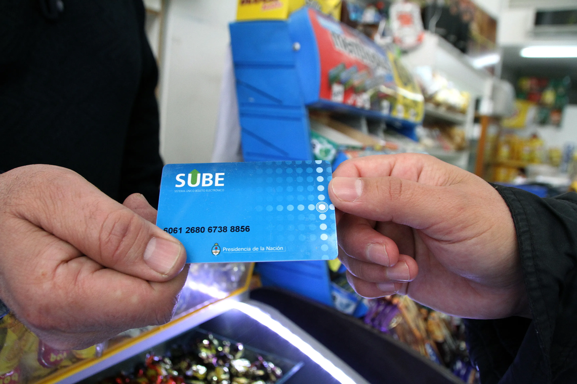 Kiosqueros no cargarán la tarjeta SUBE por tres días