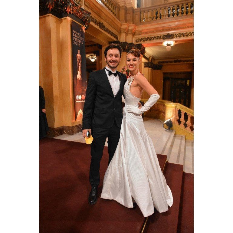 Vestido pampita 2025 casamiento