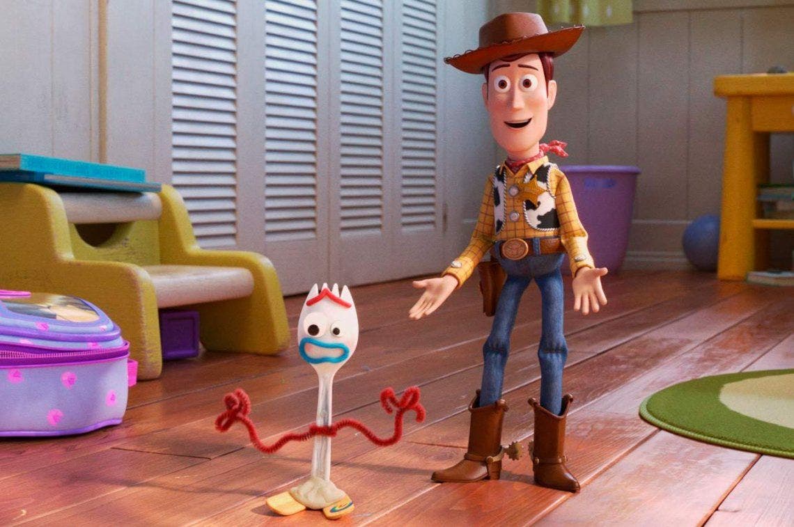 Muneco de toy story 4 shop tenedor