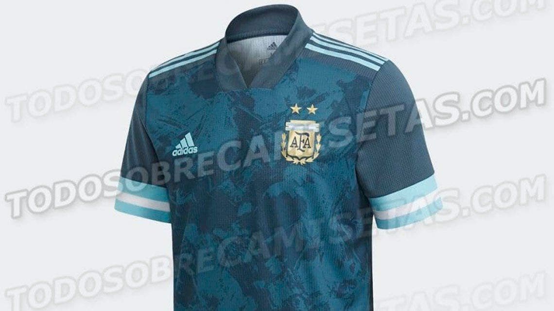 Se en las redes sociales la nueva camiseta alternativa de la Selección Argentina
